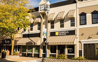 Exterior of an Isabella Wealth office building